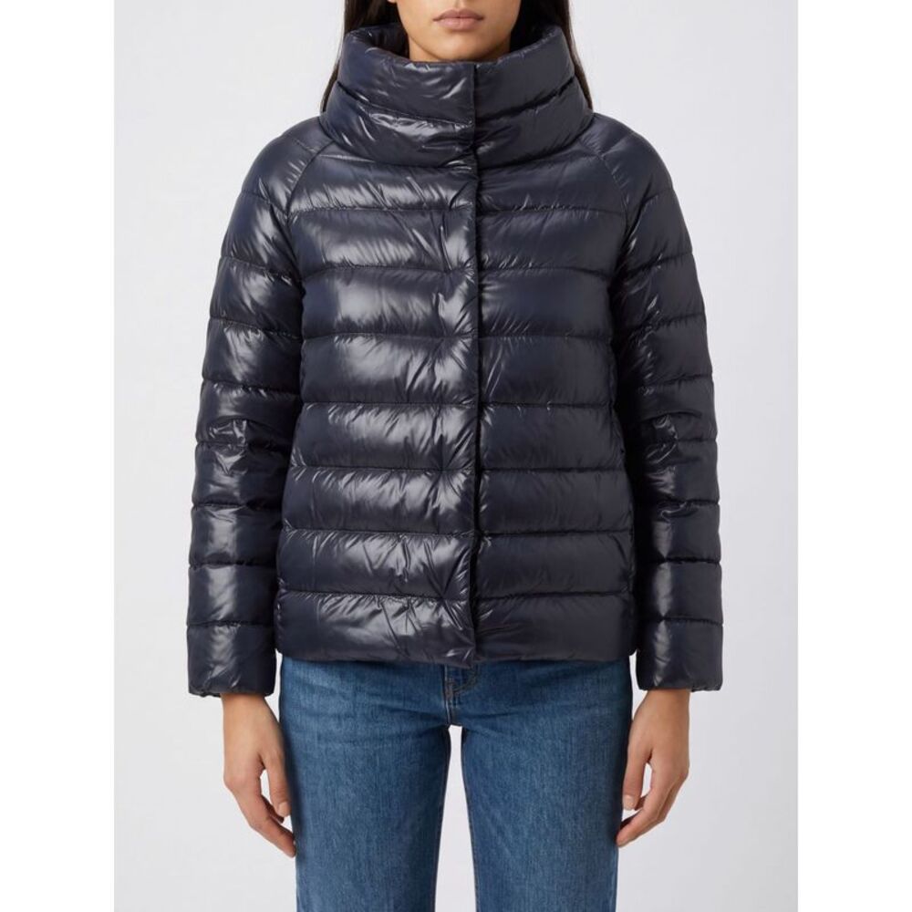 Herno Women Herno Sofia Short Ultra-Light Nylon Down Jacket With High Neck